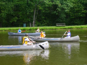 canoeing